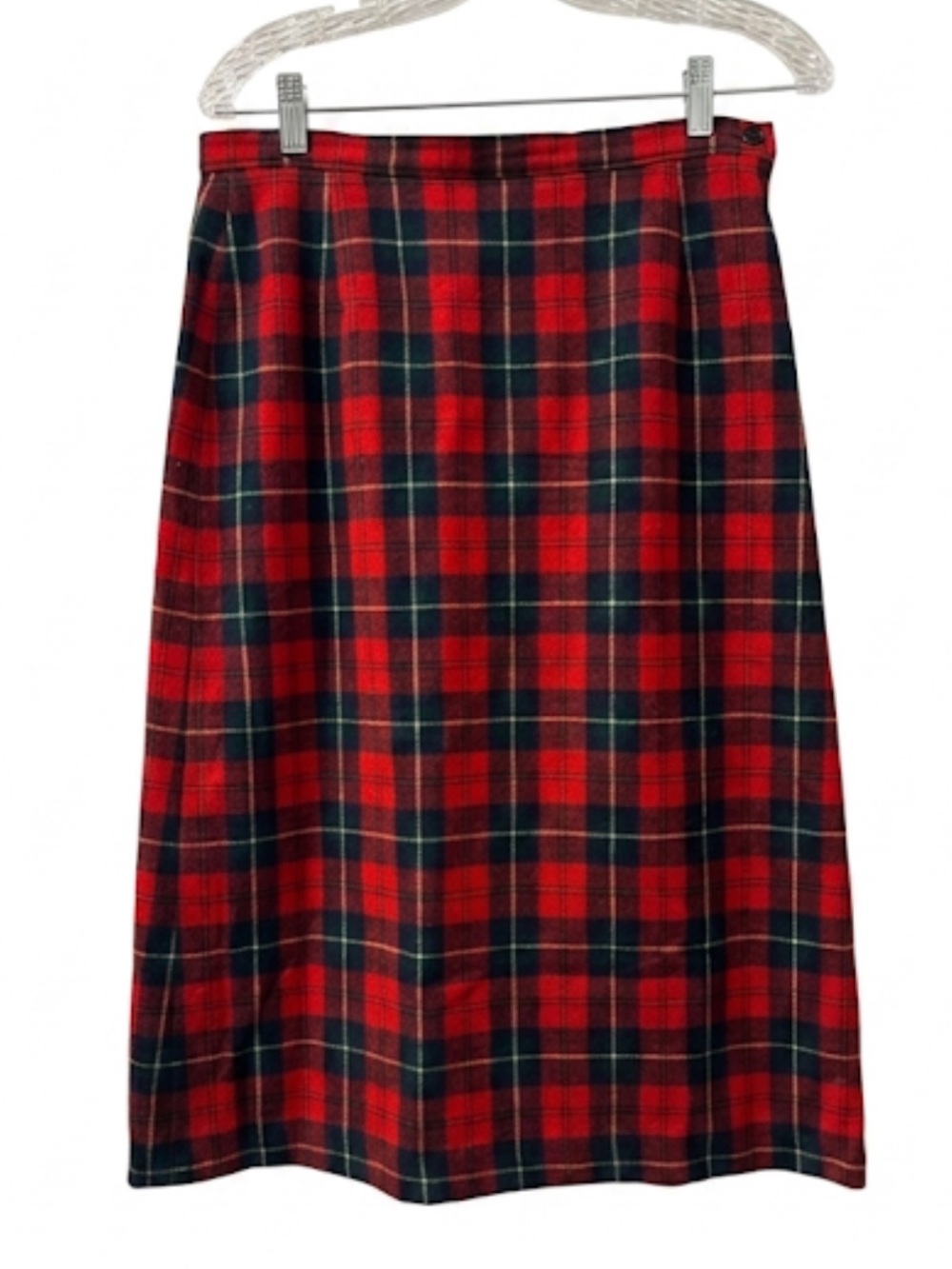 Vintage Pendleton Wool Manson Tartan Plaid Midi Skirt 70s 80s Size 12 
V - Picture 4 of 13